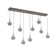 Cabochon Linear 9pc Multi-Pendant (1289|PLB0093-09-FB-S-C01-L3-BS)