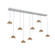 Cabochon Linear 9pc Multi-Pendant (1289|PLB0093-09-CS-WL-C01-L3-NB)