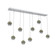 Cabochon Linear 9pc Multi-Pendant (1289|PLB0093-09-CS-S-C01-L3-GE)