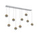 Cabochon Linear 9pc Multi-Pendant (1289|PLB0093-09-CS-S-C01-L1-GB)