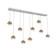 Cabochon Linear 9pc Multi-Pendant (1289|PLB0093-09-CS-C-C01-L1-NB)