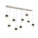 Cabochon Linear 9pc Multi-Pendant (1289|PLB0093-09-BS-A-C01-L3-MB)