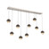 Cabochon Linear 9pc Multi-Pendant (1289|PLB0093-09-BS-A-C01-L1-FB)