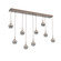 Cabochon Linear 9pc Multi-Pendant (1289|PLB0093-09-BB-S-C01-L3-BS)
