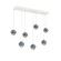 Cabochon Linear 7pc Multi-Pendant (1289|PLB0093-07-WI-S-C01-L3-BU)