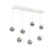 Cabochon Linear 7pc Multi-Pendant (1289|PLB0093-07-WI-S-C01-L1-BS)