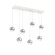 Cabochon Linear 7pc Multi-Pendant (1289|PLB0093-07-WI-C-C01-L1-CS)