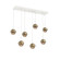 Cabochon Linear 7pc Multi-Pendant (1289|PLB0093-07-WI-B-C01-L3-GB)
