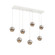 Cabochon Linear 7pc Multi-Pendant (1289|PLB0093-07-WI-B-C01-L1-BS)