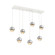 Cabochon Linear 7pc Multi-Pendant (1289|PLB0093-07-WI-A-C01-L1-CS)
