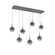 Cabochon Linear 7pc Multi-Pendant (1289|PLB0093-07-GP-S-C01-L3-BB)