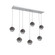 Cabochon Linear 7pc Multi-Pendant (1289|PLB0093-07-CS-S-C01-L3-GP)