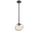 Nova Round Single Pendant Chain (LED) (1289|LNB0068-01-MB-FA-CH3-L3)