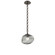 Nova Round Single Pendant Chain (LED) (1289|LNB0068-01-FB-FS-CH2-L1)