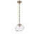 Nova Single Pendant Chain (Bulb) (1289|LNB0064-01-GB-C-CH1-E2)