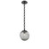 Aster Round Single Pendant Chain (Bulb) (1289|LNB0062-01-MB-S-CH1-E2)