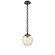 Aster Round Single Pendant with Chain (Bulb) (1289|LNB0062-01-MB-A-CH2-E2)