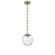 Aster Round Single Pendant Chain (Bulb) (1289|LNB0062-01-GB-C-CH3-E2)