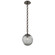 Aster Round Single Pendant Chain (Bulb) (1289|LNB0062-01-FB-S-CH2-E2)