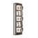 Tessera Sconce - Small (1289|IDB0100-18-FB-TF-L4-W01)
