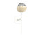 Cabochon Belvedere Sconce (1289|IDB0093-03-WI-S-L1-TR)