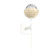 Cabochon Belvedere Sconce (1289|IDB0093-03-WI-C-L3-TR)