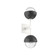 Cabochon Double Sconce (1289|IDB0093-02-WI-C-L3-MB)