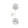 Cabochon Double Sconce (1289|IDB0093-02-WI-C-L1-WM)
