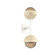 Cabochon Double Sconce (1289|IDB0093-02-WI-B-L1-TR)