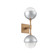 Cabochon Double Sconce (1289|IDB0093-02-NB-WL-L3-CS)
