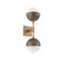 Cabochon Double Sconce (1289|IDB0093-02-NB-WL-L3-BB)