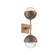 Cabochon Double Sconce (1289|IDB0093-02-NB-C-L1-BB)