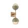 Cabochon Double Sconce (1289|IDB0093-02-NB-A-L1-GE)