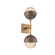Cabochon Double Sconce (1289|IDB0093-02-NB-A-L1-BB)
