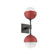 Cabochon Double Sconce (1289|IDB0093-02-MB-WL-L3-RE)