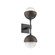 Cabochon Double Sconce (1289|IDB0093-02-MB-WL-L3-FB)