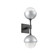 Cabochon Double Sconce (1289|IDB0093-02-MB-WL-L3-CS)