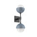 Cabochon Double Sconce (1289|IDB0093-02-MB-WL-L3-BU)