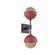 Cabochon Double Sconce (1289|IDB0093-02-MB-B-L3-RE)