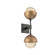 Cabochon Double Sconce (1289|IDB0093-02-MB-A-L1-NB)
