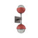 Cabochon Double Sconce (1289|IDB0093-02-GP-S-L1-RE)