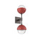 Cabochon Double Sconce (1289|IDB0093-02-GP-C-L3-RE)