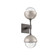 Cabochon Double Sconce (1289|IDB0093-02-GP-C-L1-BS)