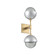 Cabochon Double Sconce (1289|IDB0093-02-GB-S-L3-CS)