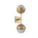 Cabochon Double Sconce (1289|IDB0093-02-GB-S-L1-NB)