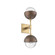 Cabochon Double Sconce (1289|IDB0093-02-GB-C-L1-BB)