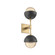 Cabochon Double Sconce (1289|IDB0093-02-GB-A-L3-MB)