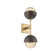 Cabochon Double Sconce (1289|IDB0093-02-GB-A-L3-FB)