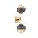 Cabochon Double Sconce (1289|IDB0093-02-GB-A-L1-GP)
