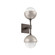 Cabochon Double Sconce (1289|IDB0093-02-FB-WL-L3-BS)